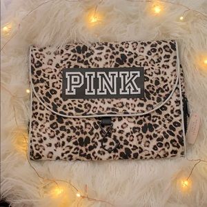 PINK Cheetah Toiletry Organizer